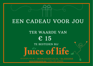 Digitale cadeaubon €15